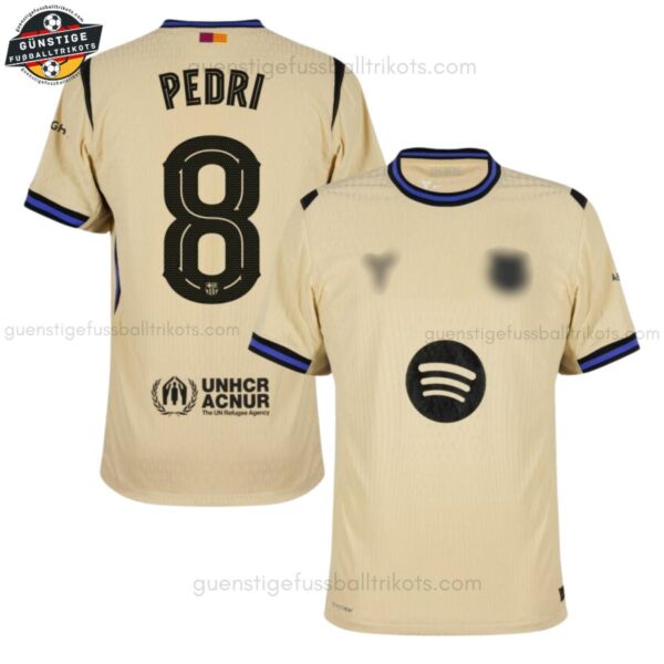 FC Barcelona PEDRI 8 Auswärtstrikot für Herren 2025/26