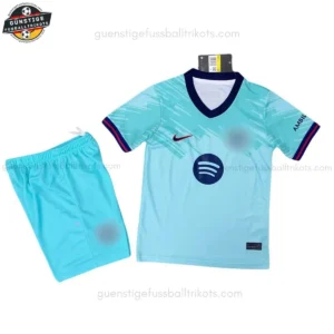 FC Barcelona Blau Sonderedition Fußballtrikot-Set für Kinder 2025/26