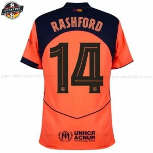 FC Barcelona Herren Ausweichtrikot 25/26 RASHFORD 10 - Back view