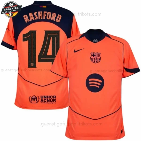 FC Barcelona Herren Ausweichtrikot RASHFORD 14 2025/26