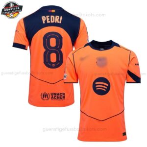 FC Barcelona PEDRI 8 Ausweichtrikot für Herren 2025/26