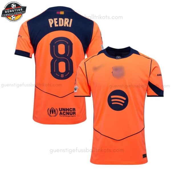 FC Barcelona PEDRI 8 Ausweichtrikot für Herren 2025/26