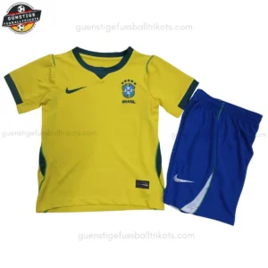 Brasilien Kinder Heimtrikot Set 2025/26
