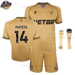 Crystal Palace MATETA 14 Auswärtstrikot-Set für Kinder 2025/26