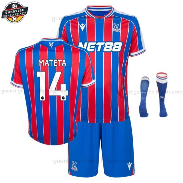 Crystal Palace MATETA 14 Heimtrikot-Set für Kinder 2025/26