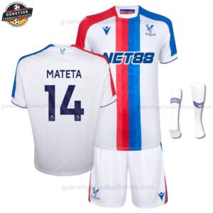 Crystal Palace MATETA 14 Ausweichtrikot-Set für Kinder 2025/26