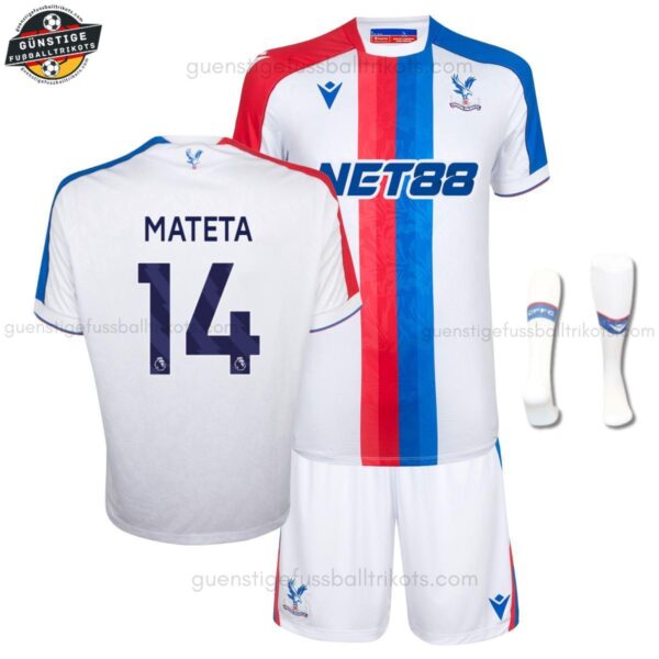 Crystal Palace MATETA 14 Ausweichtrikot-Set für Kinder 2025/26