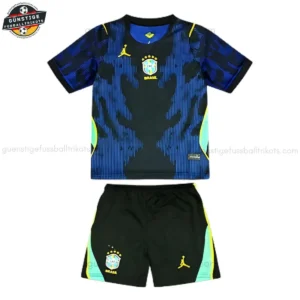 Brasilien Kinder Auswärtstrikot Set 2025/26