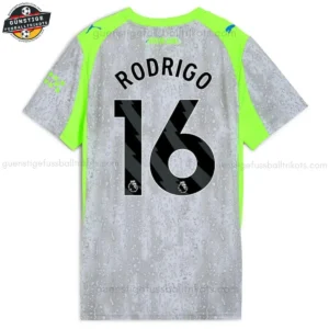 Manchester City RODRIGO 16 Herren Ausweichtrikot 25/26 - Back view