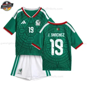Mexiko Kinder Heimtrikot Set J.SANCHEZ 19 2025/26