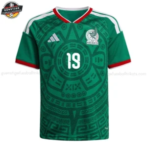 Mexiko Herren Heimtrikot 25/26 J.SANCHEZ 19 - Front view