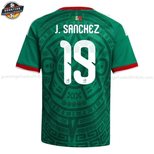 Mexiko Herren Heimtrikot J.SANCHEZ 19 2025/26
