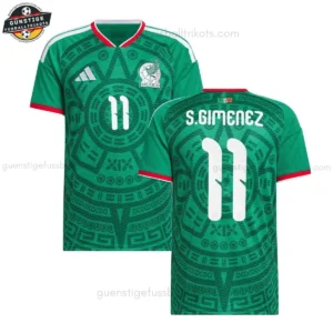 Mexiko Herren Heimtrikot S.GIMENEZ 11 2025/26