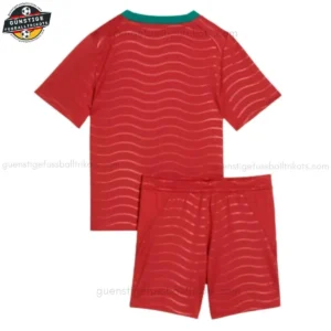 Portugal HeimFußballtrikot Kinder Set 2026/27 - Back view