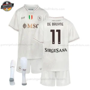 SSC Napoli DE BRUYNE 11 Auswärtstrikot-Set für Kinder & Herren 2025/26