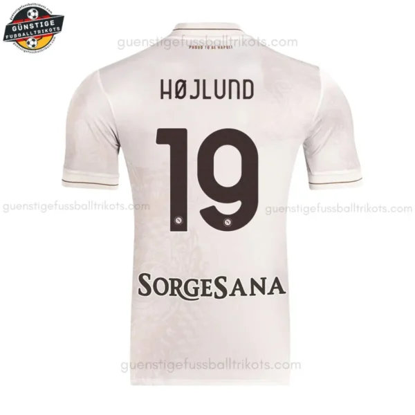 SSC Napoli HØJLUND 19 Auswärtstrikot für Herren 2025/26