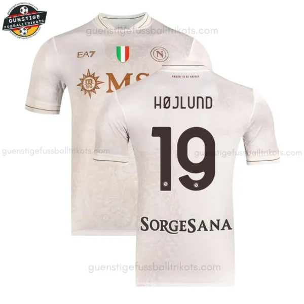 SSC Napoli HØJLUND 19 Auswärtstrikot für Herren 2025/26
