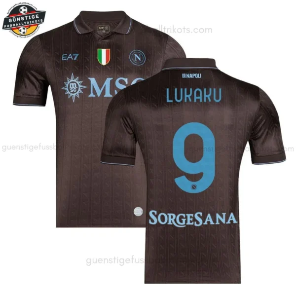 SSC Napoli LUKAKU 9 Ausweichtrikot für Herren 2025/26