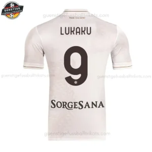 SSC Napoli LUKAKU 9 Herren Auswärtstrikot 25/26 - Back view