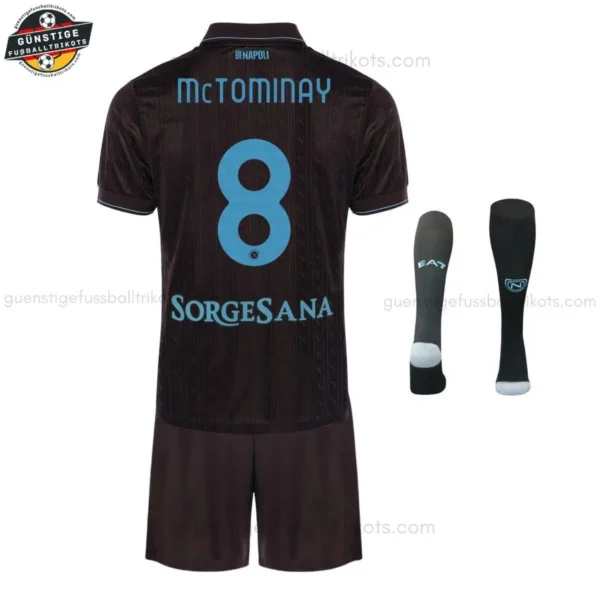 SSC Napoli McTOMINAY 8 Ausweichtrikot - Set für Kinder & Herren 2025/26