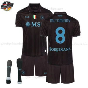 SSC Napoli McTOMINAY 8 Ausweichtrikot - Set für Kinder & Herren 2025/26