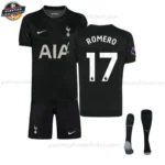 Tottenham Hotspur ROMERO 17 Auswärtstrikot Kinder Set 2025/26
