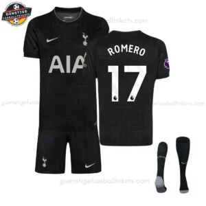 Tottenham Hotspur ROMERO 17 Auswärtstrikot Kinder Set 2025/26
