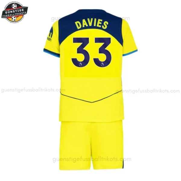 Tottenham Hotspur DAVIES 33 Ausweichtrikot Kinder Set 2025/26