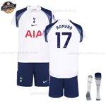 Tottenham Hotspur ROMERO 17 Heimtrikot Kinder Set 2025/26