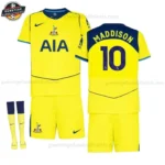 Tottenham Hotspur MADDISON 10 Ausweichtrikot Kinder Set 2025/26