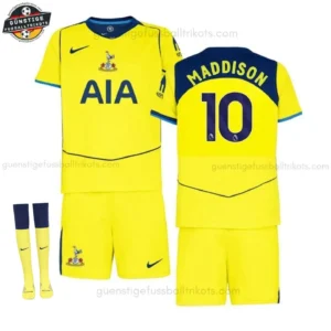 Tottenham Hotspur MADDISON 10 Ausweichtrikot Kinder Set 2025/26