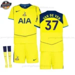 Tottenham Hotspur VAN DE VEN 7 Ausweichtrikot Kinder Set 2025/26