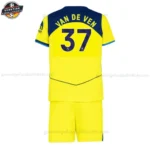 Tottenham Hotspur VAN DE VEN 7 Ausweichtrikot Kinder Set 2025/26
