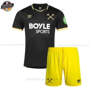 West Ham United Ausweichtrikot-Set für Kinder 2025/26