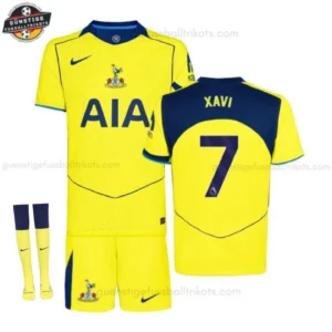 Tottenham Hotspur  XAVI 7 Ausweichtrikot Kinder Set 2025/26