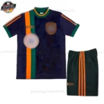 Retro Newcastle United Kinder Auswärtstrikot Set 1997/98