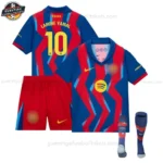 FC Barcelona Kinder Fourth Trikot Set LAMINE YAMAL 10 2025/26