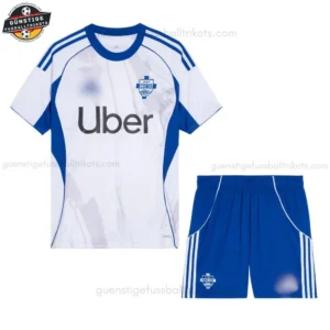 Como 1907 Kinder Auswärtstrikot Set 25/26 - Front view