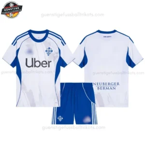 Como 1907 Kinder Auswärtstrikot Set 2025/26