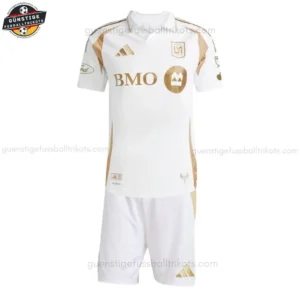 Los Angeles Kinder Auswärtstrikot Set 25/26 - front view