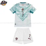 Portugal Kinder Auswärtstrikot Set RONALDO 7 2026/27