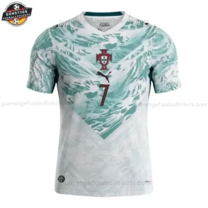 Portugal Herren Auswärtstrikot 26/27 RONALDO 7 - Front view
