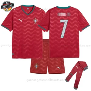 Portugal Kinder Heimtrikot Set RONALDO 7 2026/27