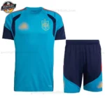 Spanien Kinder Trainingstrikot Set Blau 2026/27