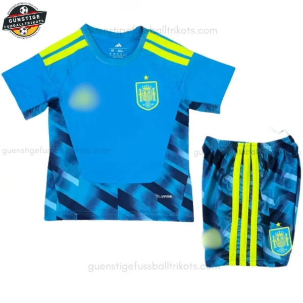 Spanien Kinder Torwarttrikot Set 2026/27