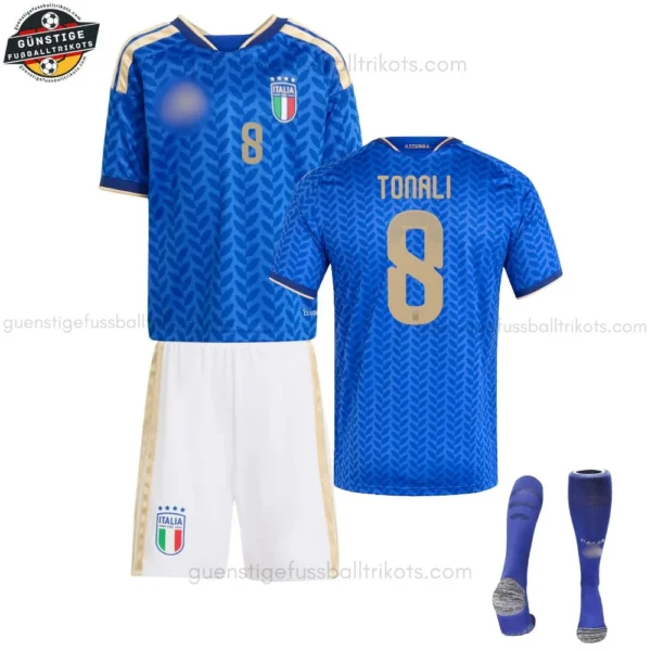 Italien Kinder Heimtrikot Set TONALI 8 2026/27