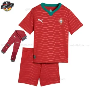 Portugal HeimFußballtrikot Kinder Set 2026/27