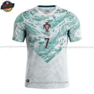 Portugal Herren Auswärtstrikot RONALDO 7 2026/27 - Front view