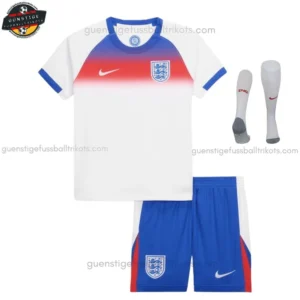 England Lionesses Heimtrikot-Set für Kinder 2025/26