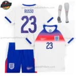 England Lionesses RUSSO 23 Heimtrikot-Set für Kinder 2025/26